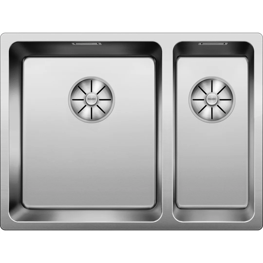Andano 58.5 x 44cm Double Bowl Inset Kitchen Sink