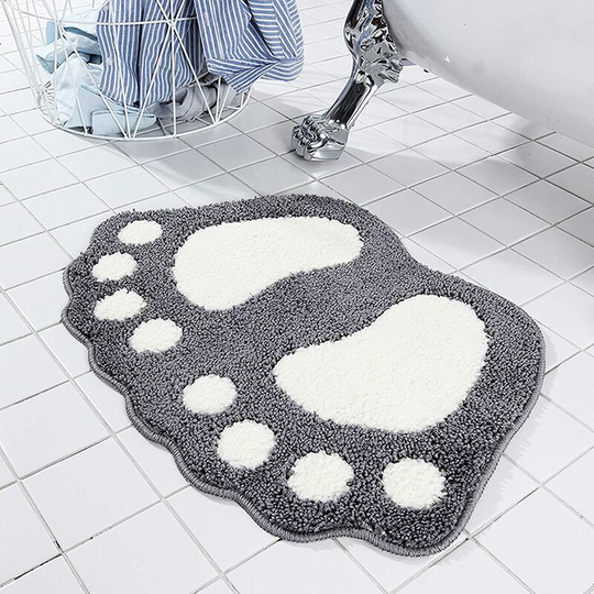 Ilovemilan - Bathroom rug non-slip water-absorbent mat used in bathroom, shower, bedroom, etc.