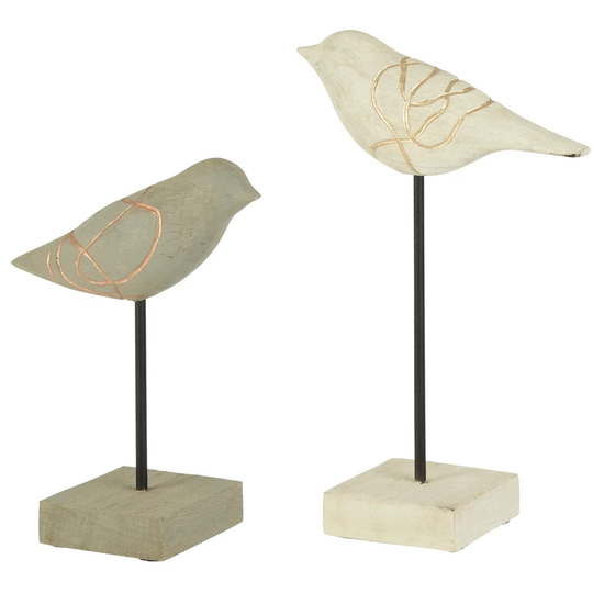 Vena Bird 2 Sculpture Piece Set