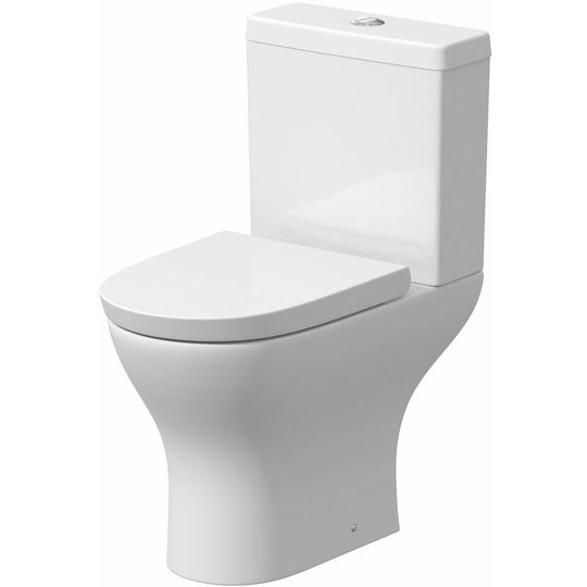 Ceramica Arles Space Saving Toilet & Soft Close Seat