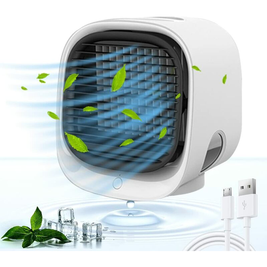 Betterlifegb - Portable Air Conditioner,BR-Life 4 in 1 Silent Mini Portable Air Cooler, Humidifier, Fan, Purifier, for Home Office