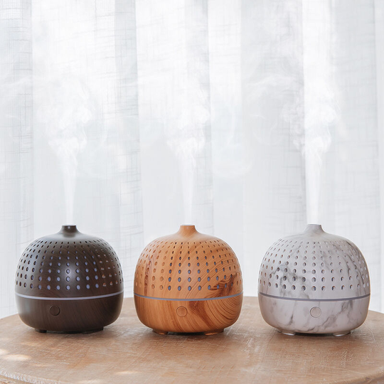 Sunflowergb - Essential Oil Diffuser, 180ml Electric Aroma Diffuser for Home Air Humidifier Cool Mist Aroma Diffuser, Clear Color