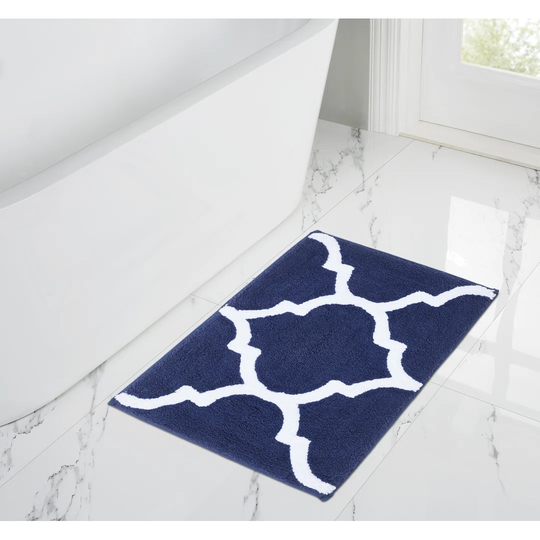 Super Soft and Highly Absorbent with Reversible Rectangle Bath Mat