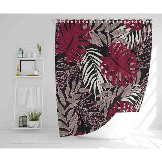 Kamdyn Polyester Shower Curtain Set