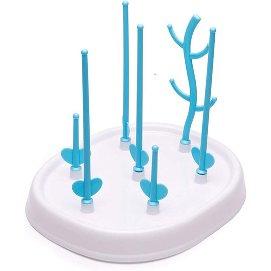 Polypropylene dish drainer - Removable holder for bottles, cutlery, pacifiers, necklaces, earrings, rings, cups