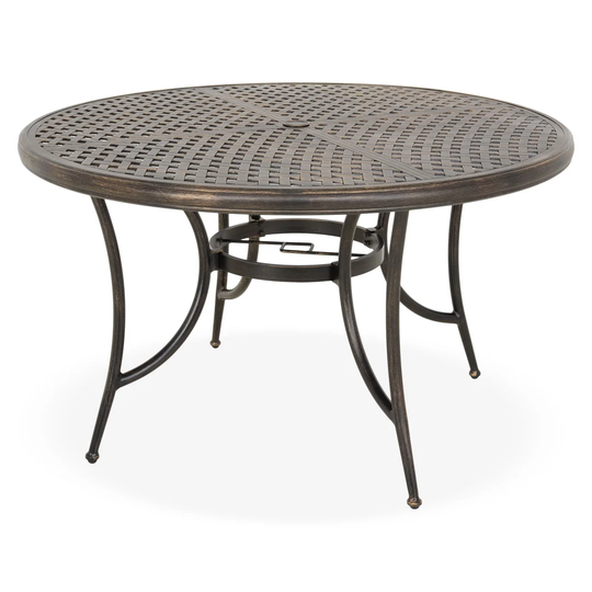 Round Table Sorrento H.71.2 D.122.7 Black