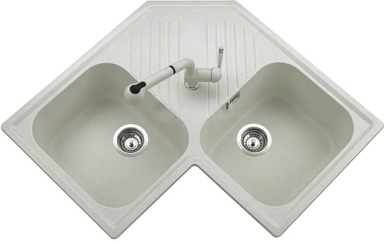 Blaine Double Bowl Inset Kitchen Sink
