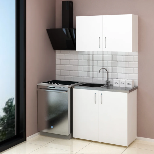 Analise 150Cm H x 100Cm W x 32Cm D Kitchen Cabinet