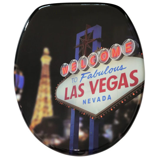 Las Vegas Soft Close Elongated Toilet Seat