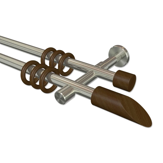Randel Curtain Curtain Rod Set