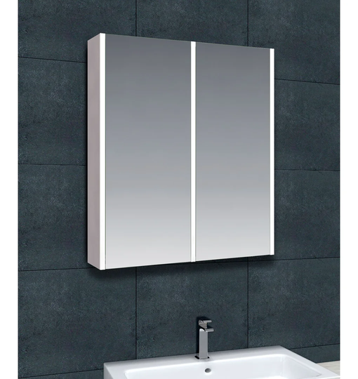 Clapper 60cm x 70cm Surface Mount Mirror Cabinet with LED Lightning