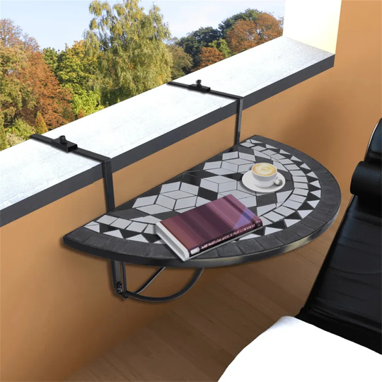 Folding Ceramic Coffee Table