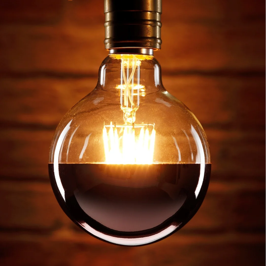 Fulcher 7W E27 LED Vintage Edison Globe Light Bulb Amber