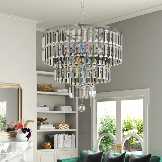 5-Light Crystal Chandelier