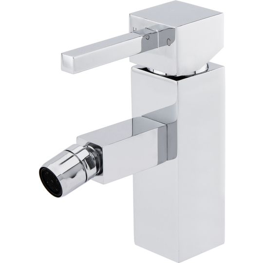 Flux Polished Chrome Mono Bidet Mixer Tap - Chrome