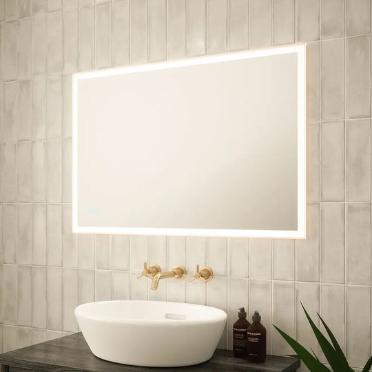 Saturn 2 Tunable led Mirror with Touch Sensor Control and Demister - Dimmable
