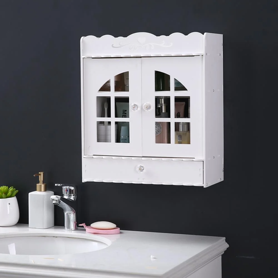 Edler 38.1Cm W x 43.18Cm H x 17.78Cm D Wall Mounted Bathroom Cabinet