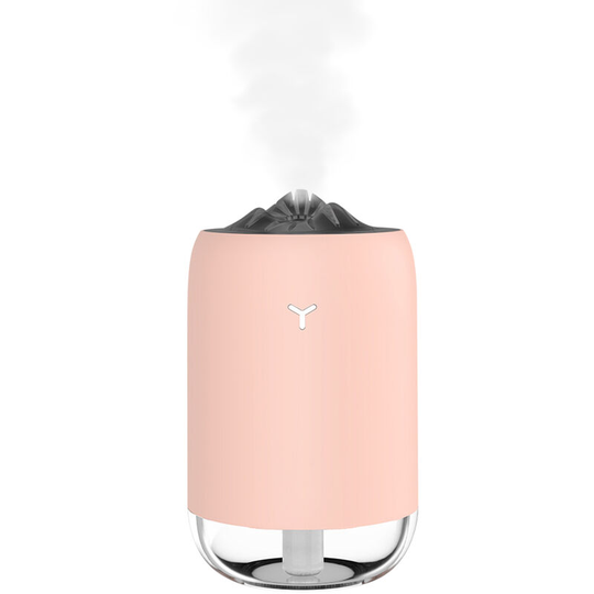 Asupermall - 260mL Car Mist Humidifier Diffuser Portable Night Light Quiet Leakproof Humidifier Essential Oil Diffuser Cool Desktop usb Powered