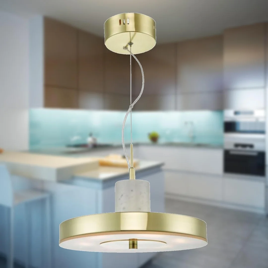 Orizaba 1-Light Single Drum LED Pendant
