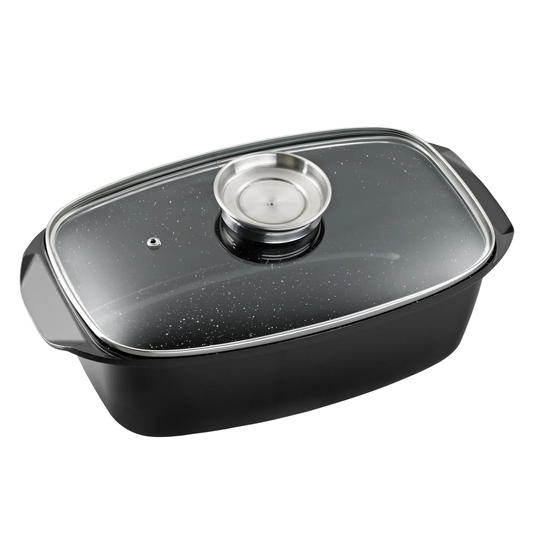 Deitz 33 cm x 21 cm Non Stick Casserole Dish with Lid