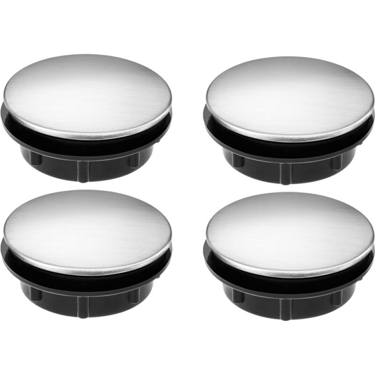 Sunflowergb - Sink Hole Plug 4 Packs (1.1-1.57 Inch Diameter) Sink Faucet Hole Cover Stainless Steel Kitchen Faucet Hole Cover