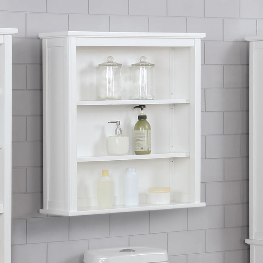 Carruthers 68.58cm x 73.66cm Bathroom Shelf