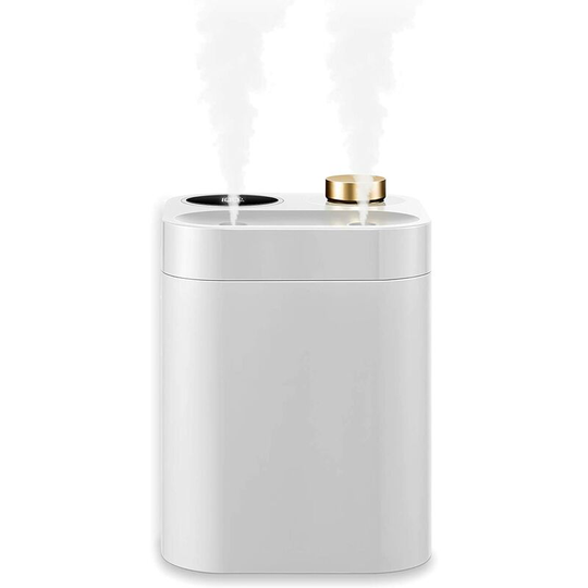 Perlerare - Portable & Wireless Air Humidifier, Mini Plant Battery Operated Humidifiers, usb Rechargeable for Bedroom, Home, Office, Personal (800ml