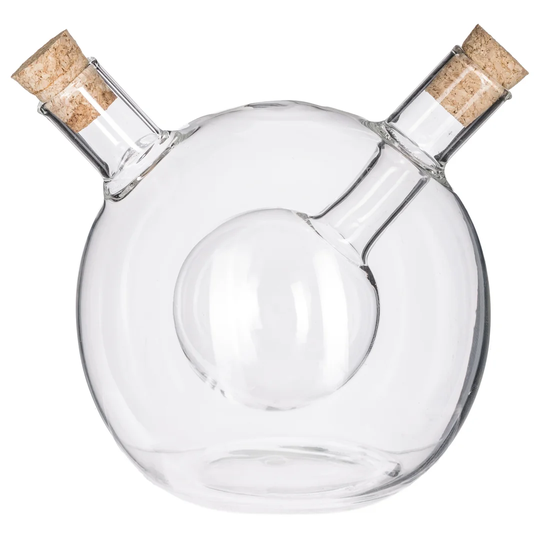 Glass Ball Bubble Single Oil/Vinegar Cruet