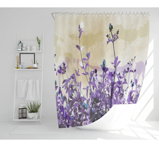 Bedfordshire Polyester Shower Curtain Set