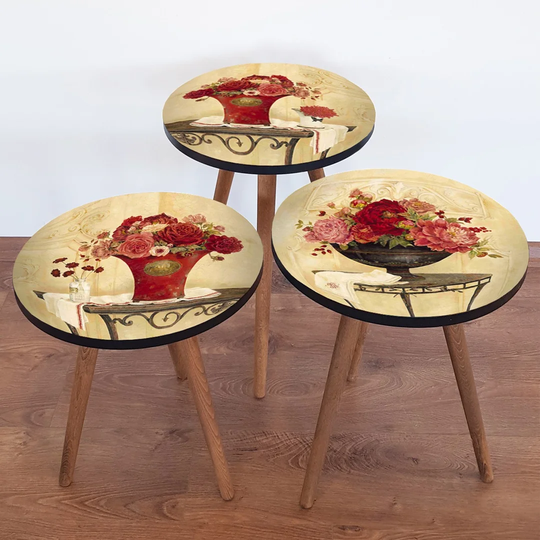 Babineaux 3 Piece Nest of Tables