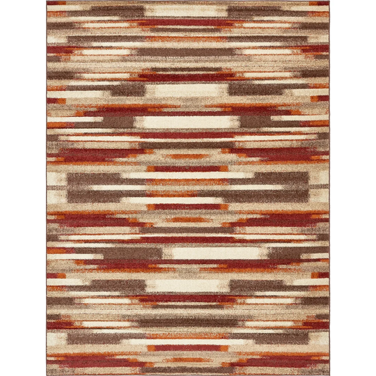 Cotati Beige/Brown/Red Rug
