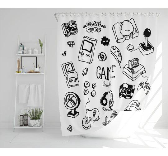 Cockrell Hill Polyester Shower Curtain Set