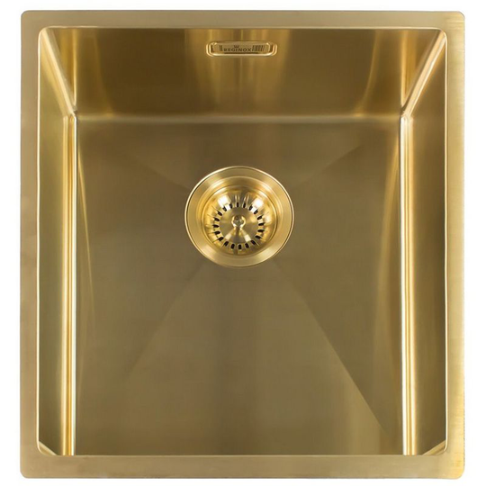 Reginox - Miami Stainless Steel Single Bowl Gun Metal Kitchen Sink