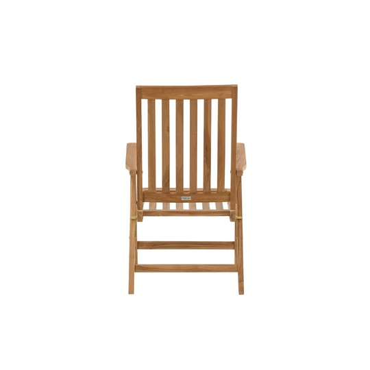 Kenya 5-Position Folding Chair - Teak