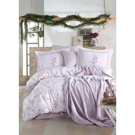 Dahlgren 100% Cotton 144 TC 4 Piece Duvet Cover Set