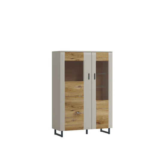 Romy 8 Shelves Display Cabinet