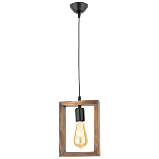 Louque 1 - Light Single Rectangle Pendant