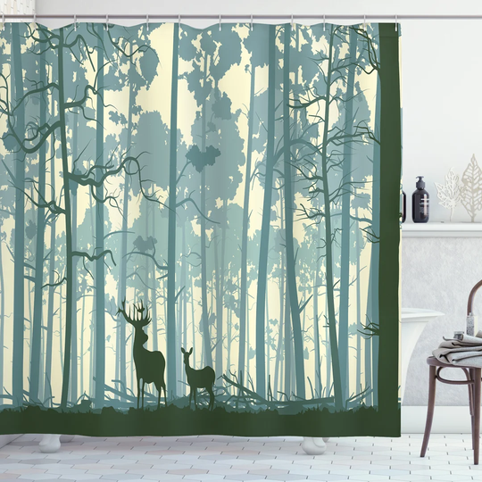 Benedetic Polyester Shower Curtain Set