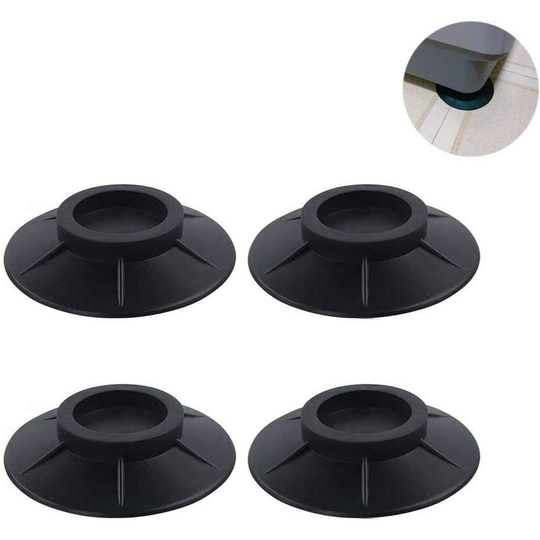 Washing machine vibration damper, universal vibration damper 4-pack, non-slip vibration damper, damper, rubber vibration damper, washing machine