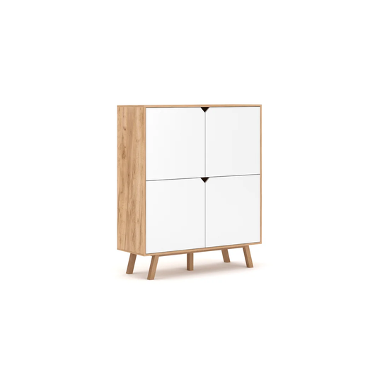 Tokyo 4-Door Cabinet Accent Chest