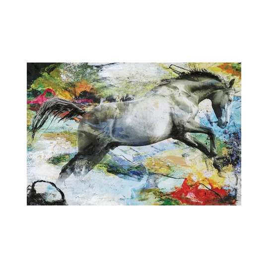 Horse - Graphic Art on Canvas