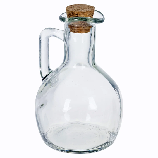 Oil & Vinegar Cruet Set with Cork Lid