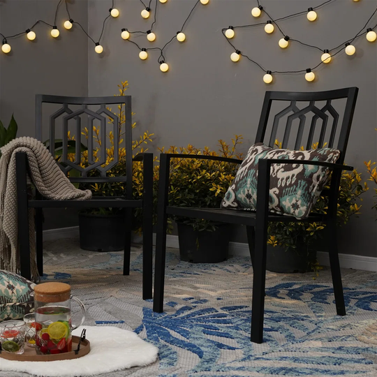 Laprade Stacking Patio Dining Armchair