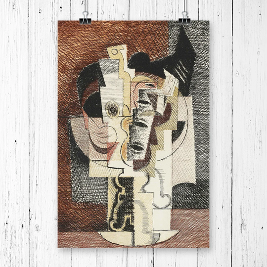 'The Table' by Louis Marcoussis Graphic art