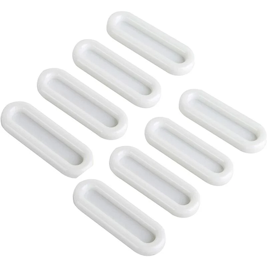 8pcs Self adhesive Window handle, Self-adhesive Handle, Sliding Door Adhesive Handle For Window Cupboard Drawer Cabinet Refrigerator Auxiliary