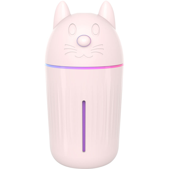 Superseller - Mini usb Mist Humidifier Cute 210ml Small Humidifiers with Colorful Night Light Nano Spray Humidifier with Continuous, Pink - Pink