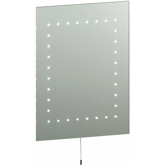 IP44 led Bathroom Mirror 50cm x 39cm Vanity Studio Wall Light Energy Efficient