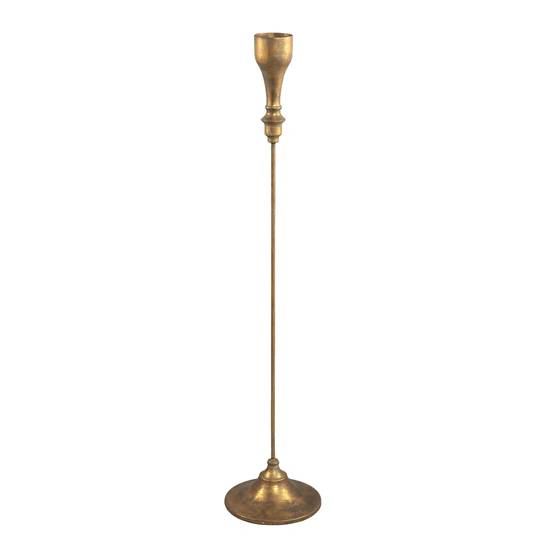 25Cm Aluminum Tabletop Candlestick