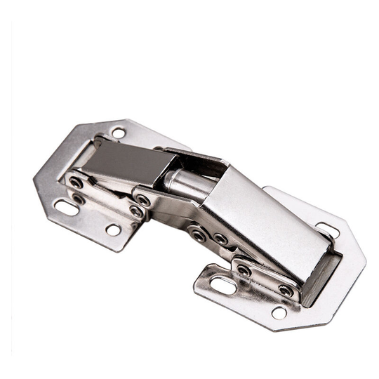 4 pcs Kitchen Cabinet 90° Door Hinges Concealed Cupboard Door Hinges - No Slot Required - Easy to Install