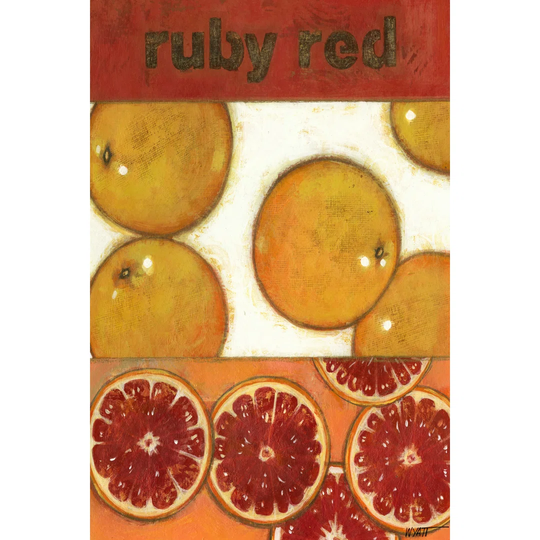 Ruby Red by Norman Wyatt Jr. - Wrapped Canvas Painting
